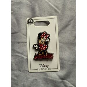 Disney Black Minnie Mouse Collectible Pin